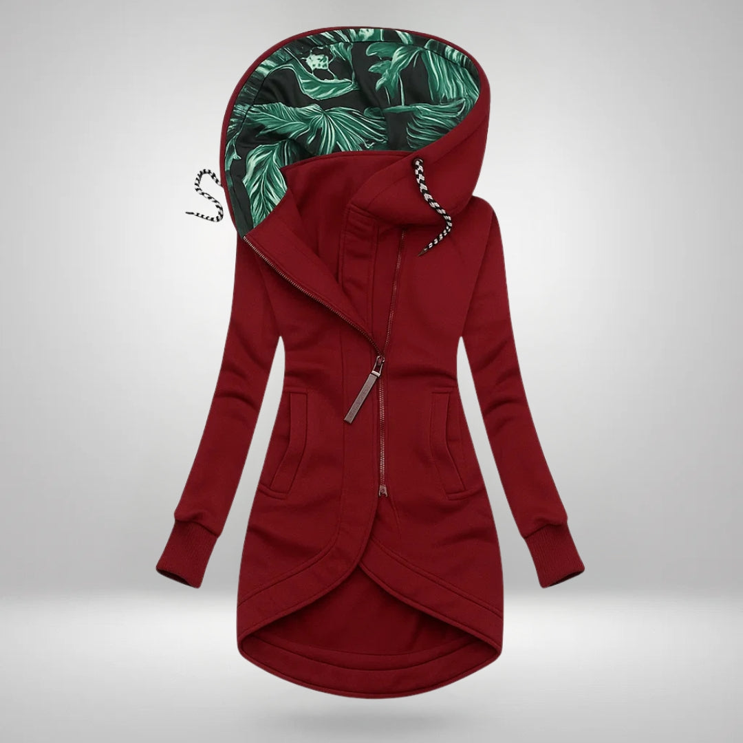 Daisy | Women’s Long Hooded Quilted Coat