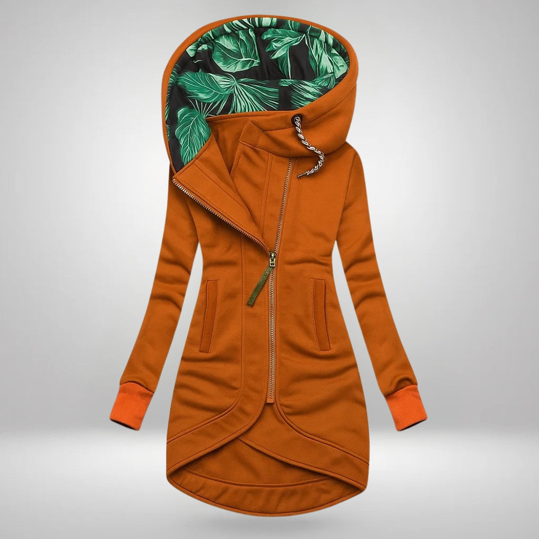 Daisy | Women’s Long Hooded Quilted Coat