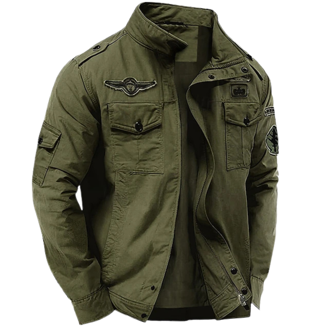Ricky | Structured Military Inspired Jacket