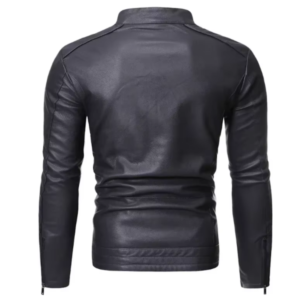 Cash | Elegant Leather Jacket