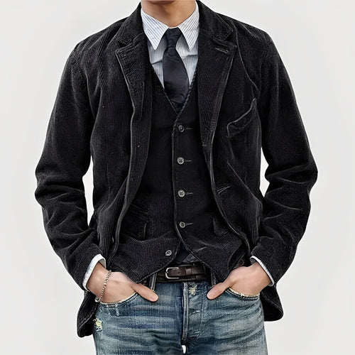Carlo | Vintage Jacket and Vest Set