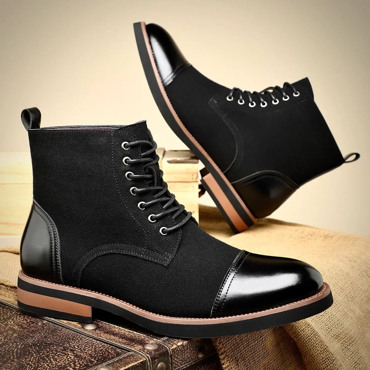 Oliver | Oxford Leather Boots