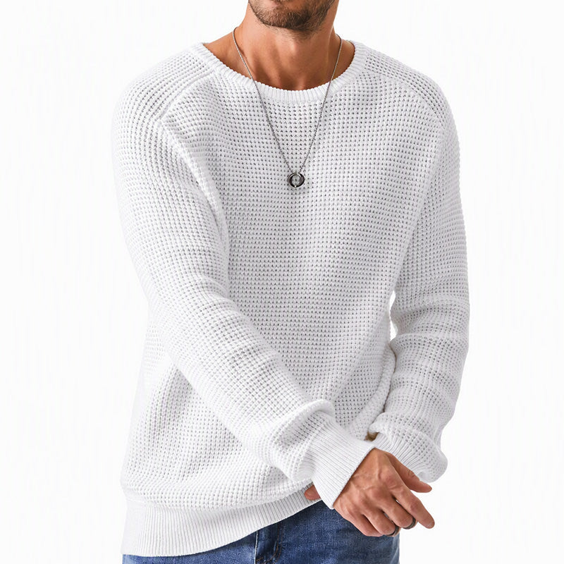 Holden | Textured Waffle Knit Sweater