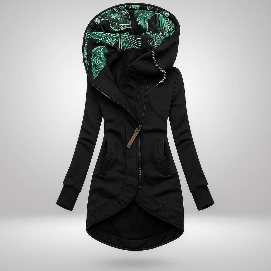 Daisy | Women’s Long Hooded Quilted Coat