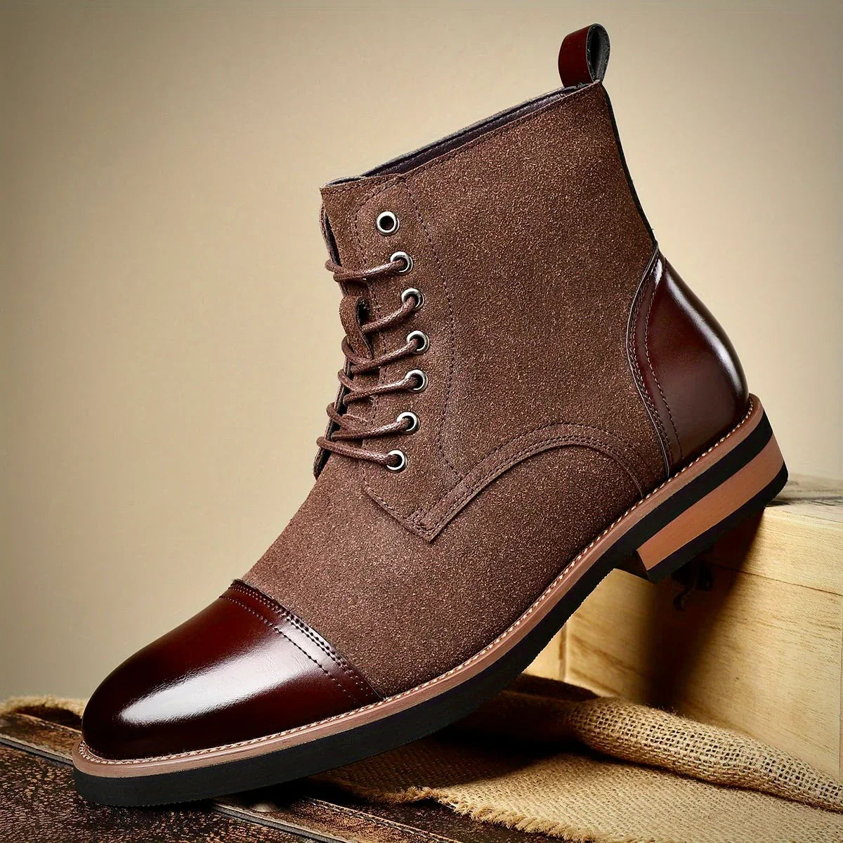 Oliver | Oxford Leather Boots