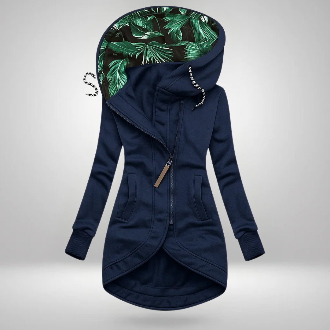 Daisy | Women’s Long Hooded Quilted Coat