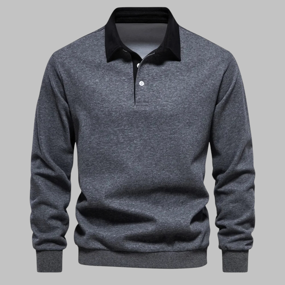 Everett | Polo Collar Sweater