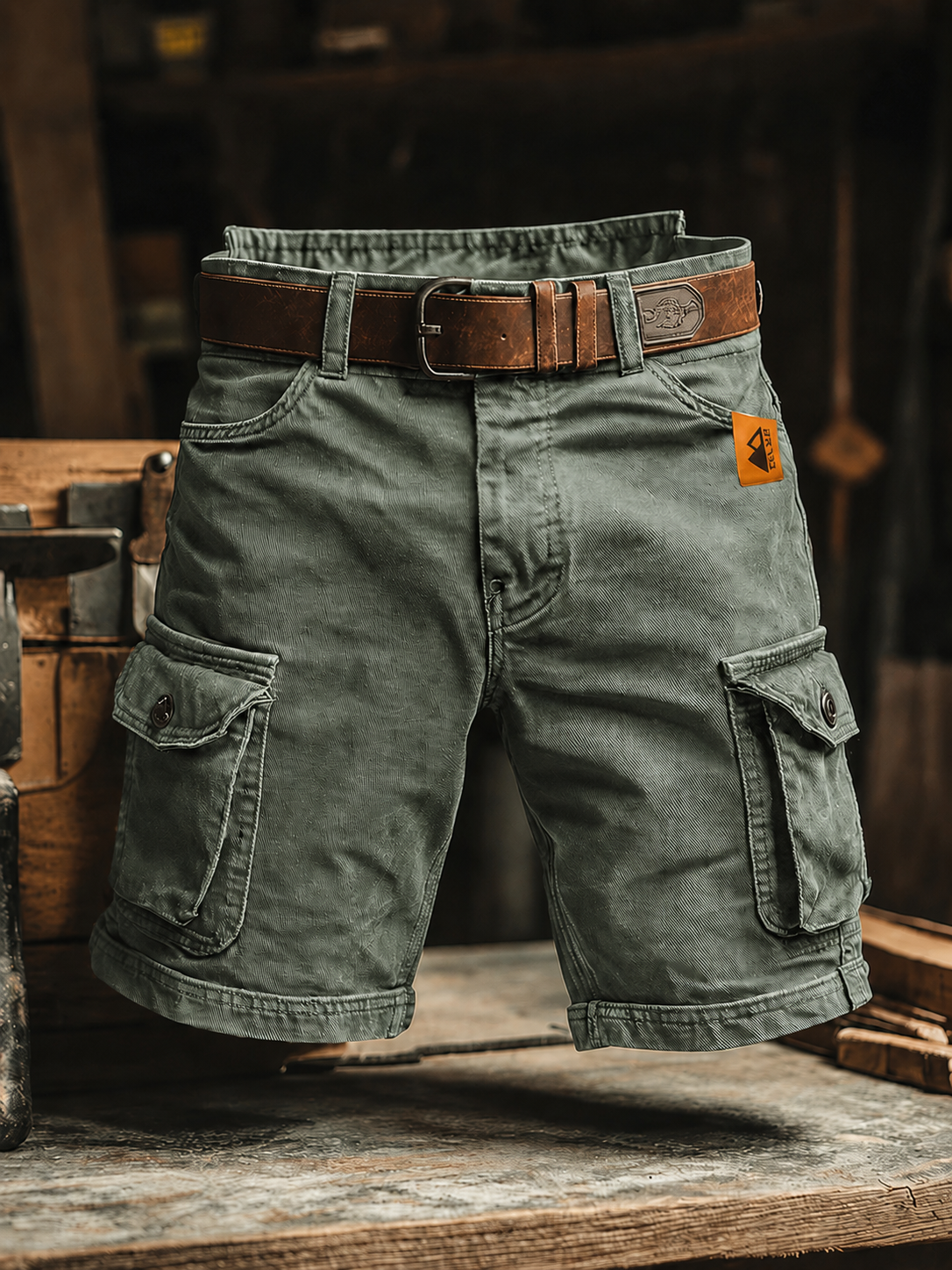 Adam | Relaxed-Fit Vintage Cargo Pants with Pockets