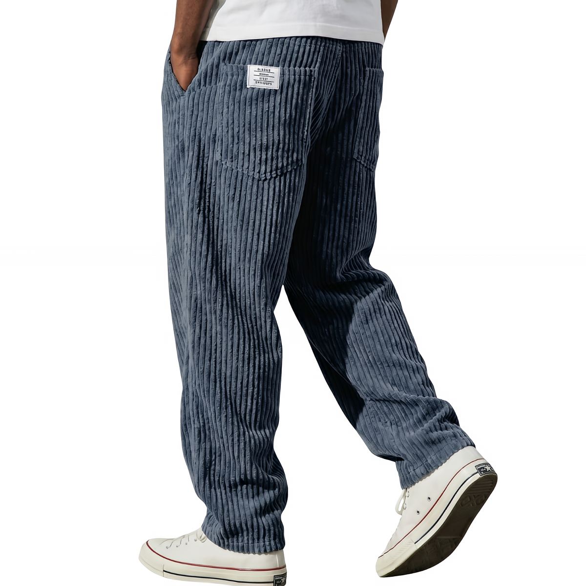 Mathew | Men's Corduroy Pants with Elastic Waist