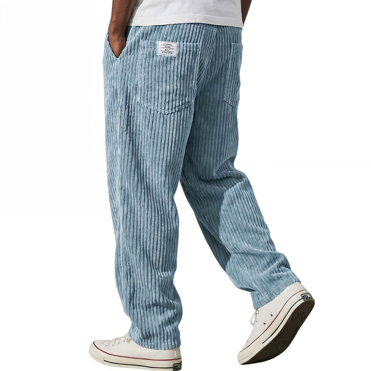 Mathew | Men's Corduroy Pants with Elastic Waist