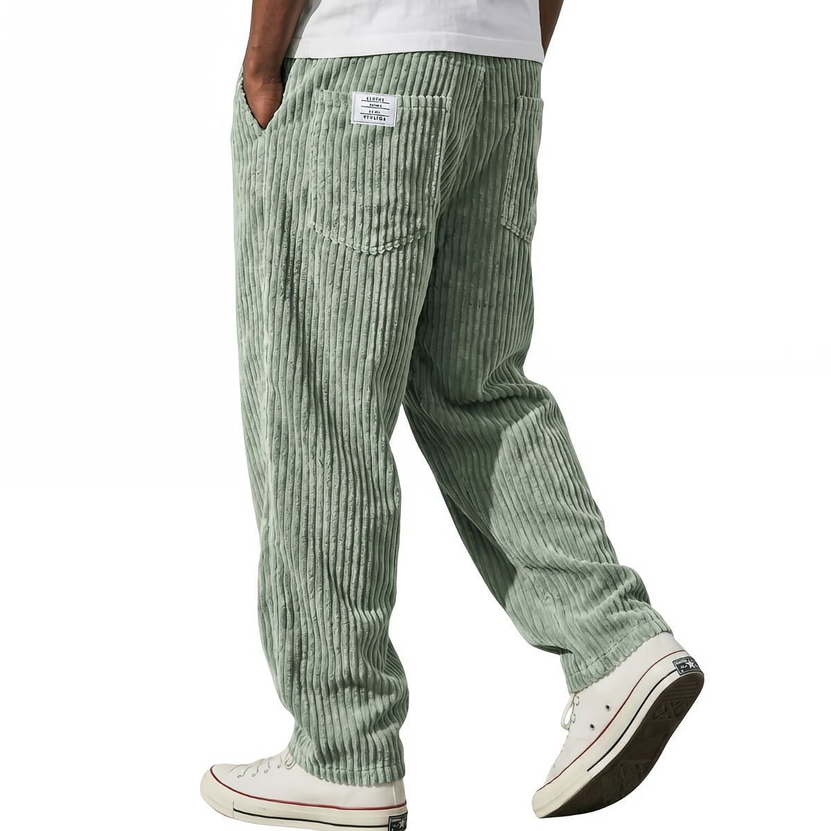 Mathew | Men's Corduroy Pants with Elastic Waist