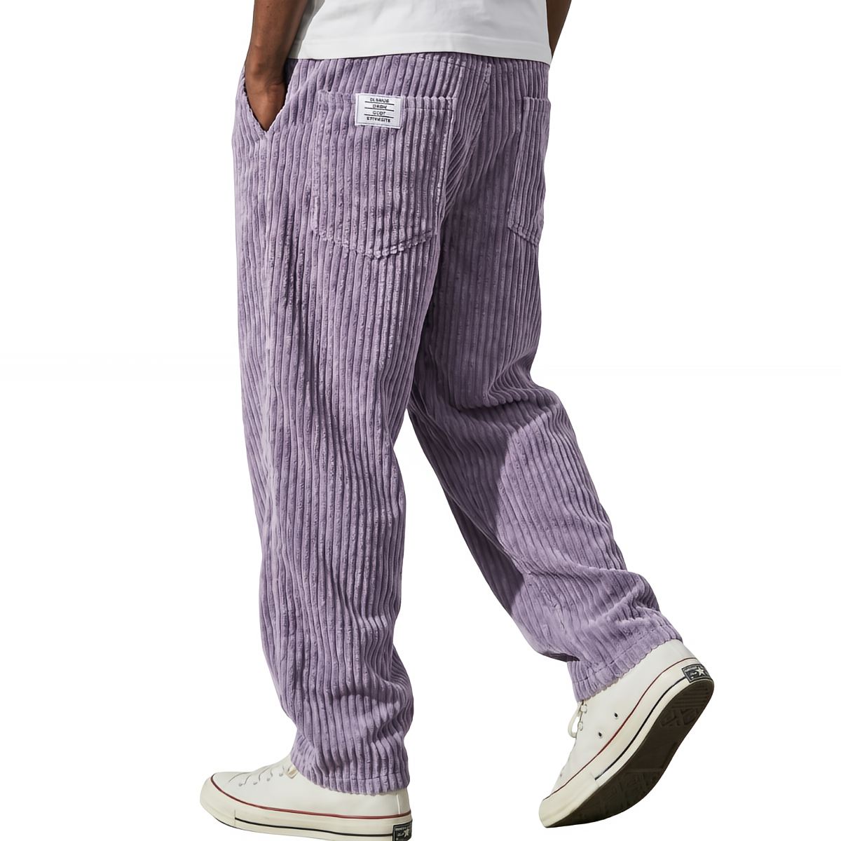 Mathew | Men's Corduroy Pants with Elastic Waist