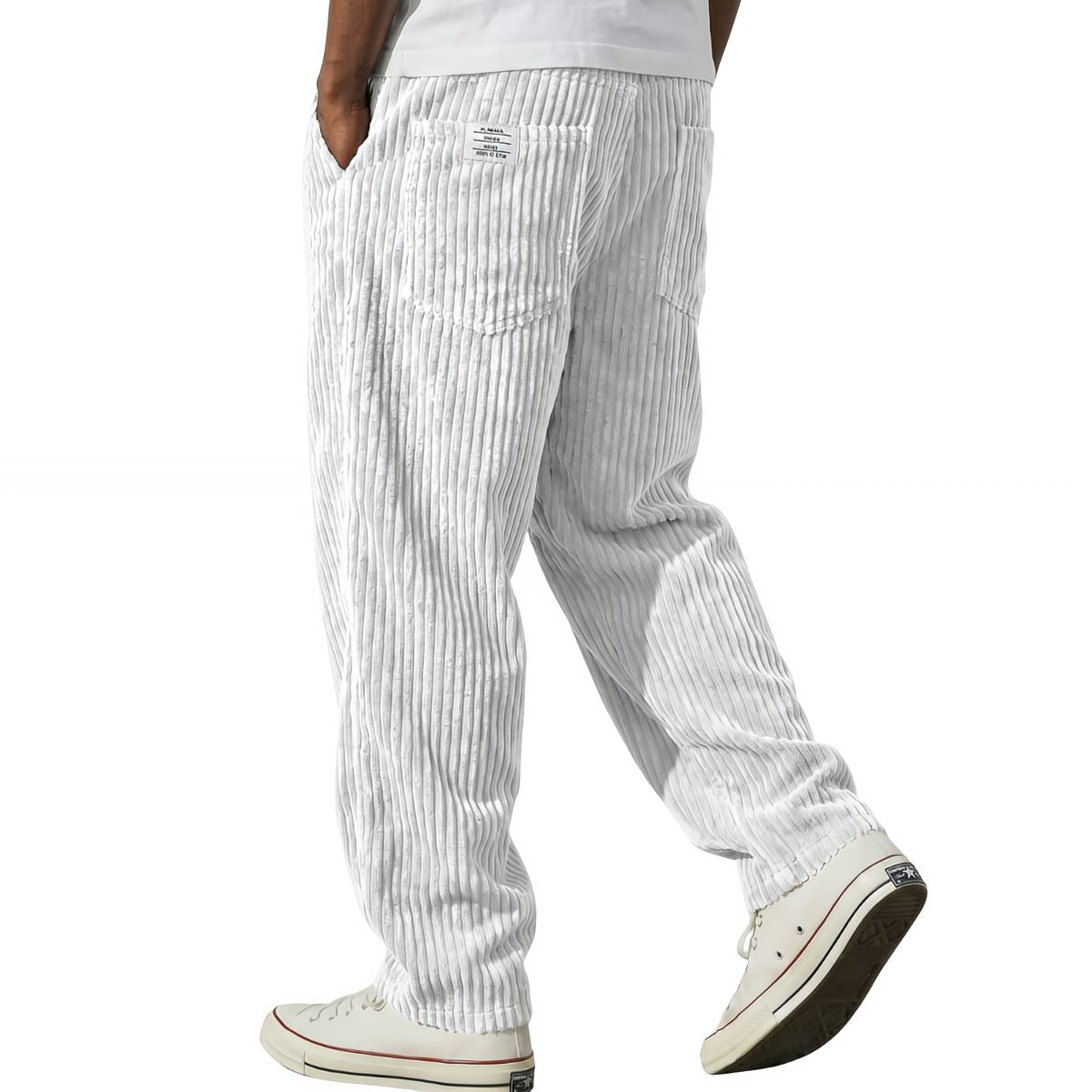 Mathew | Men's Corduroy Pants with Elastic Waist