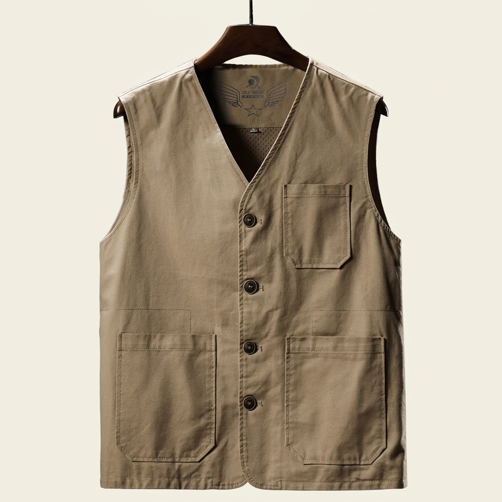 Sullivan | Cotton Utility Vest