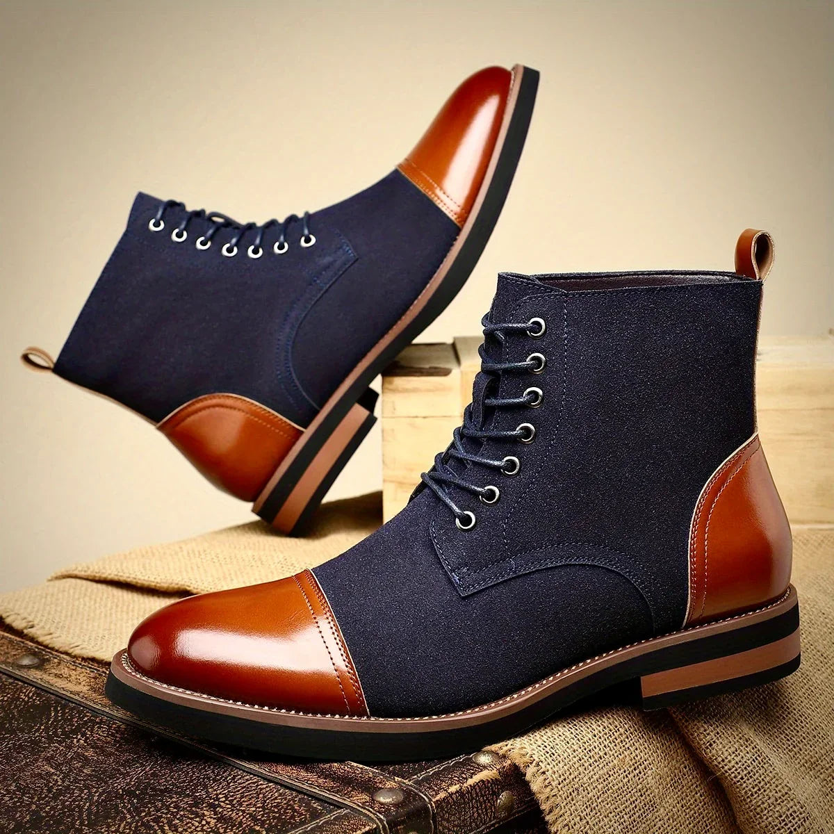 Oliver | Oxford Leather Boots