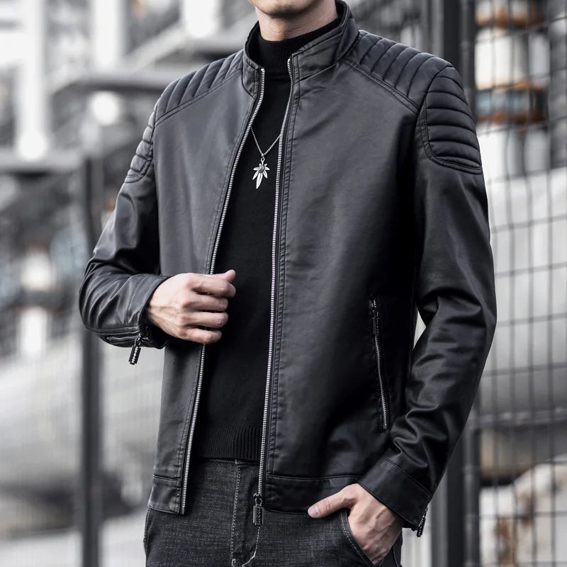 Thorne | Premium Leather Jacket