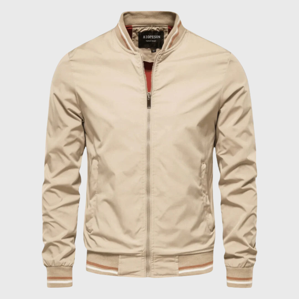 Alden | Classic Bomber Jacket with Refined Finish