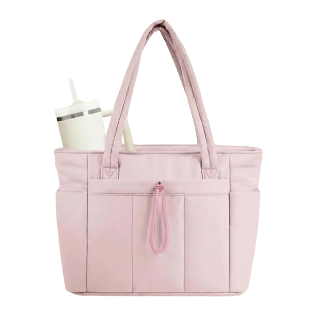 Celine | Quilted Large Capacity Tote Bag