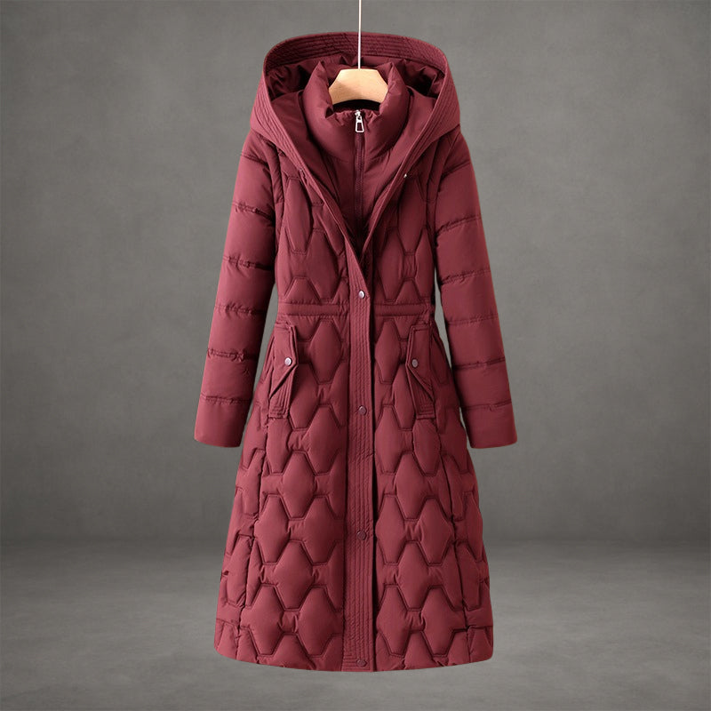 Lizza | Longline Hooded Down Coat
