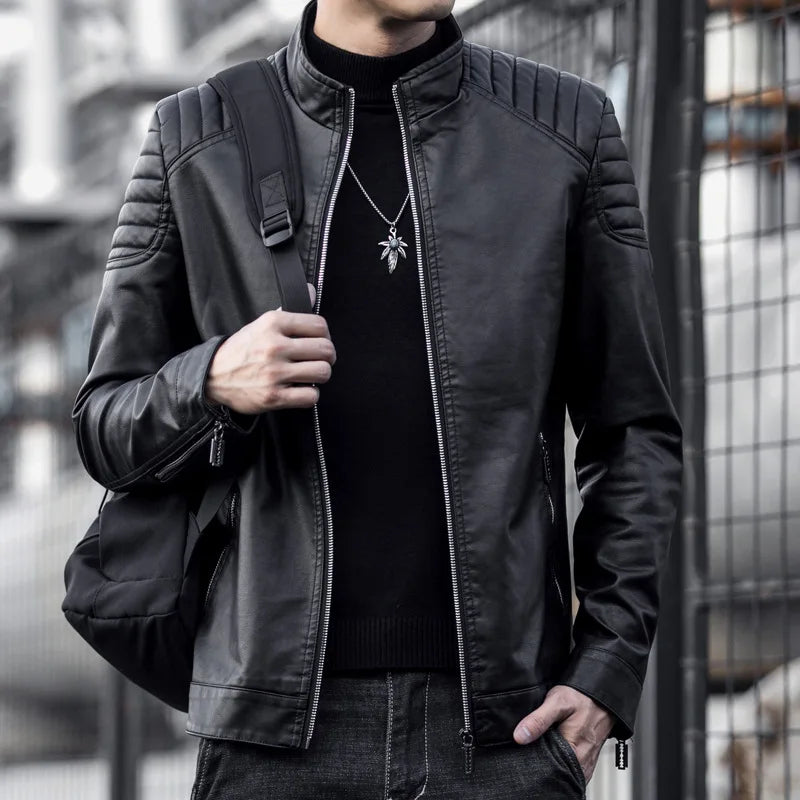 Thorne | Premium Leather Jacket