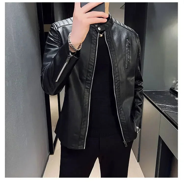 Cain | Elegant Leather Jacket