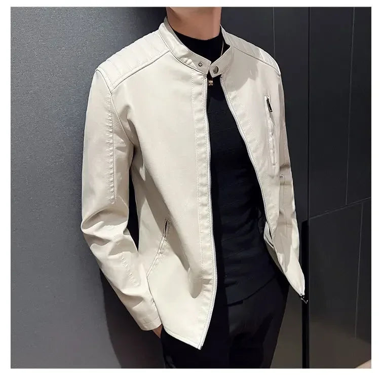 Cain | Elegant Leather Jacket
