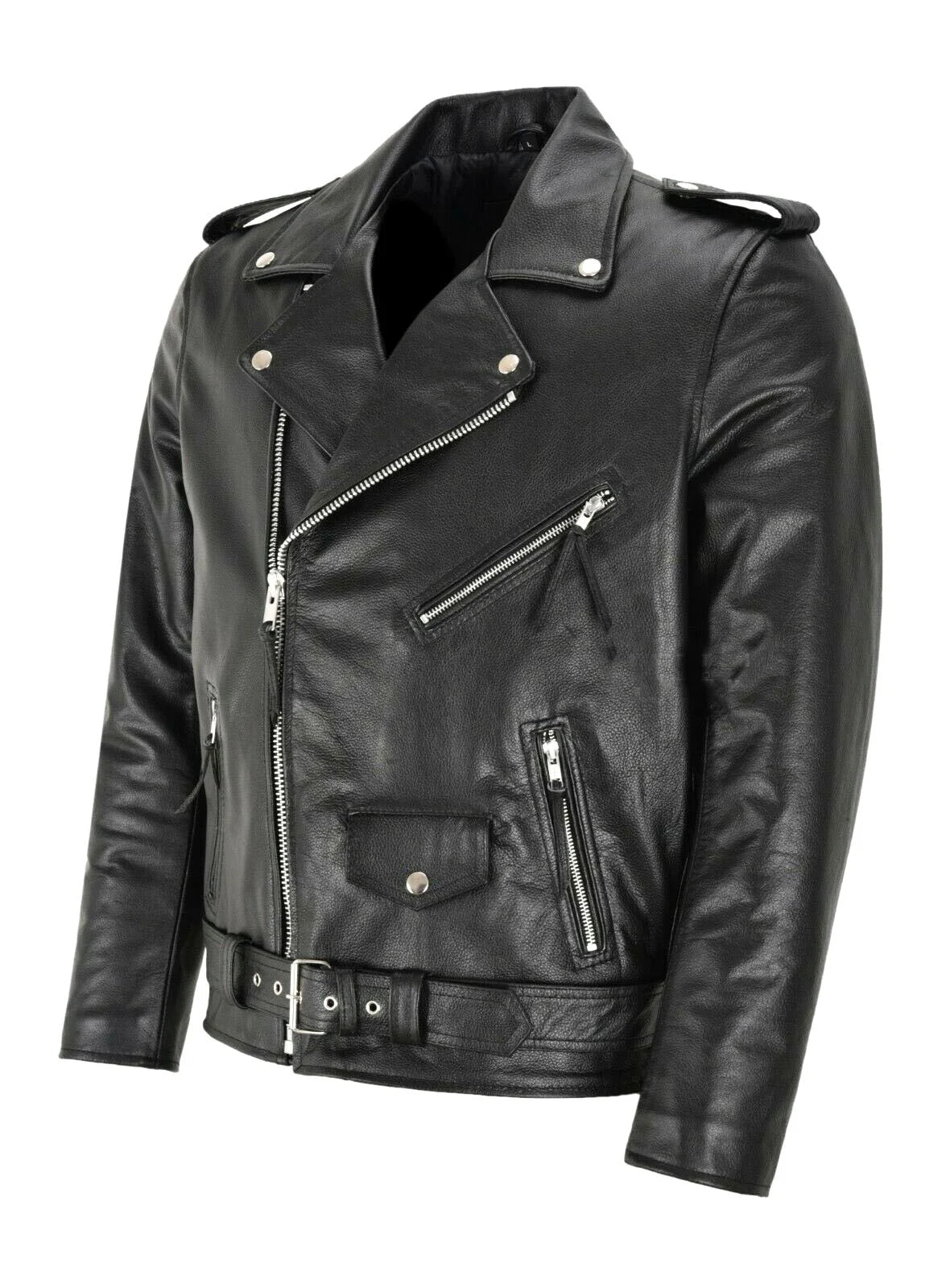Andrei | Timeless Leather Bomber Jacket