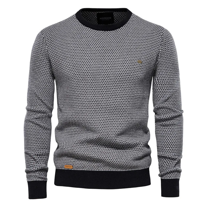 Jeremy | Men’s Checkered Sweater