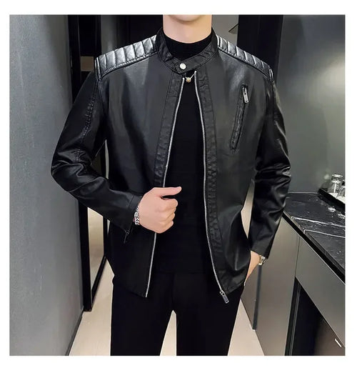 Cain | Elegant Leather Jacket