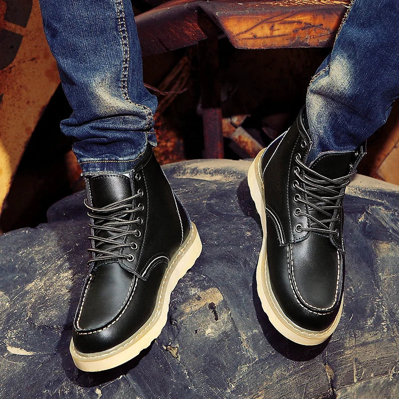Harrison | Retro Handmade leather Boots