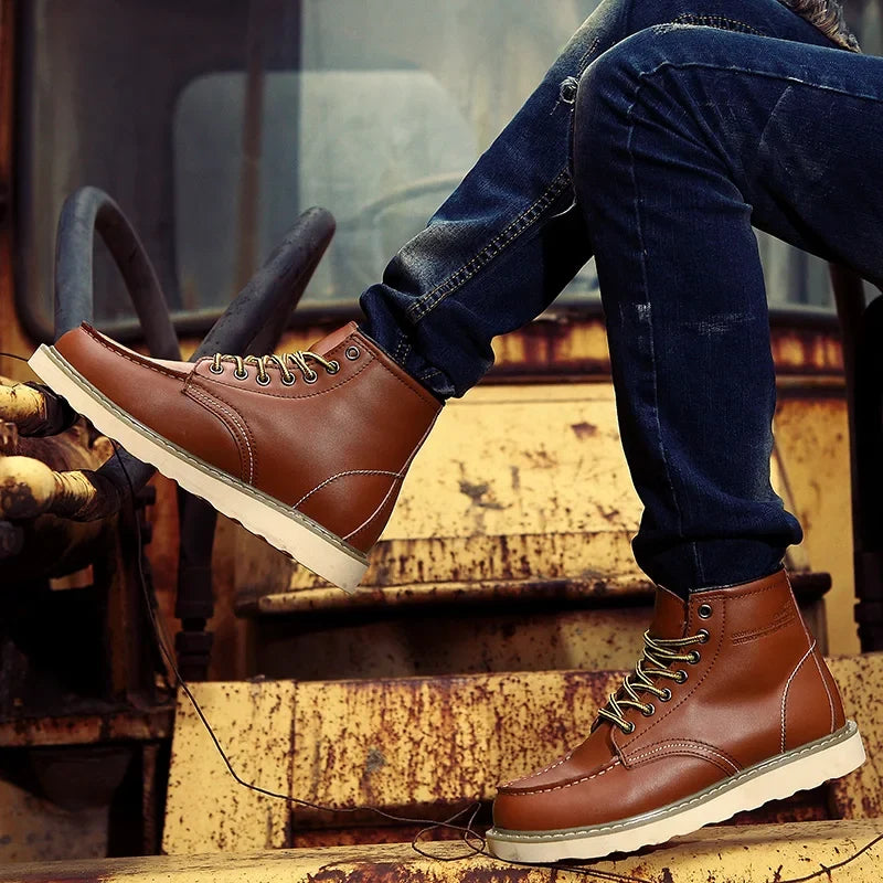 Harrison | Retro Handmade leather Boots