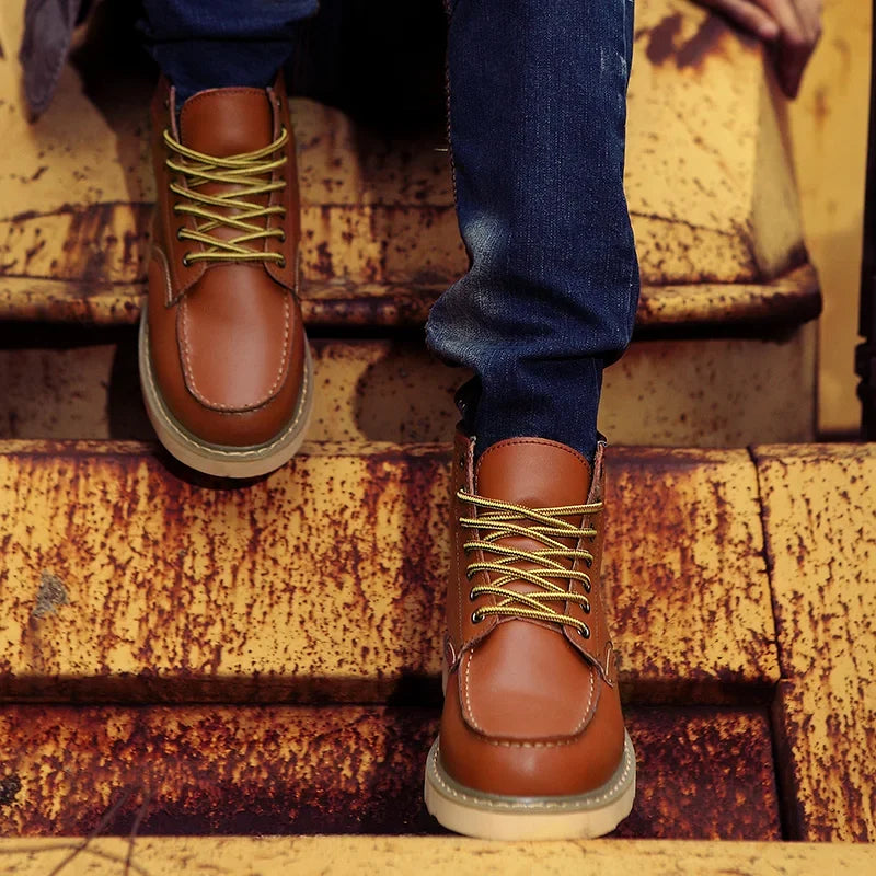 Harrison | Retro Handmade leather Boots