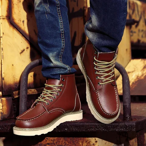 Harrison | Retro Handmade leather Boots