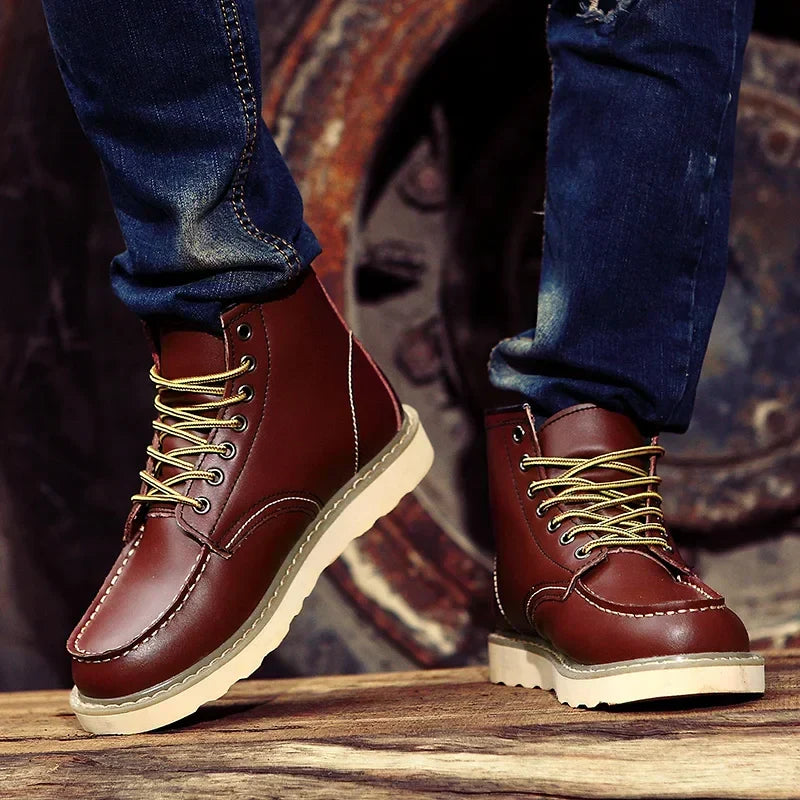Harrison | Retro Handmade leather Boots