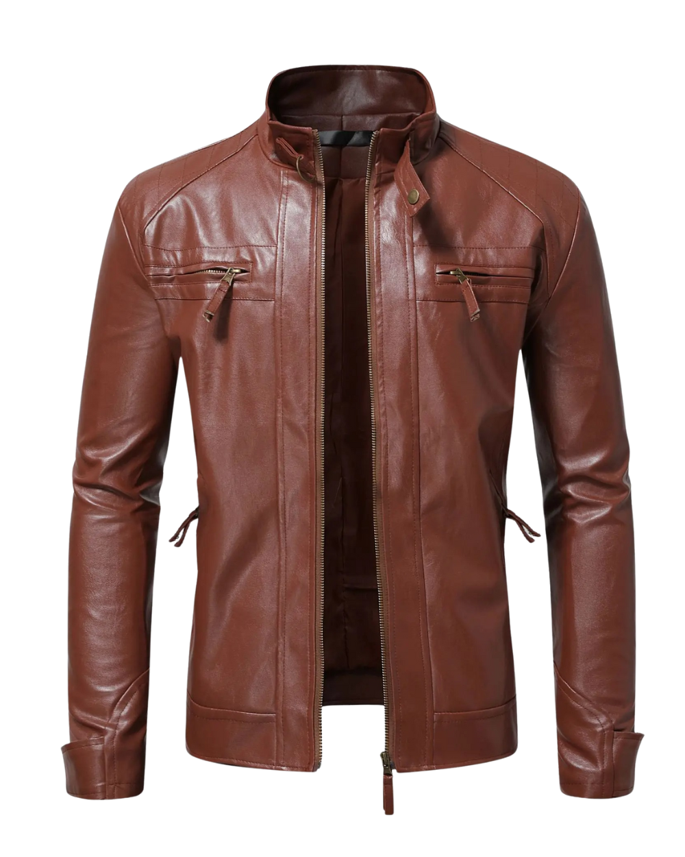 Steele | Elegant Men's Leather Jacket