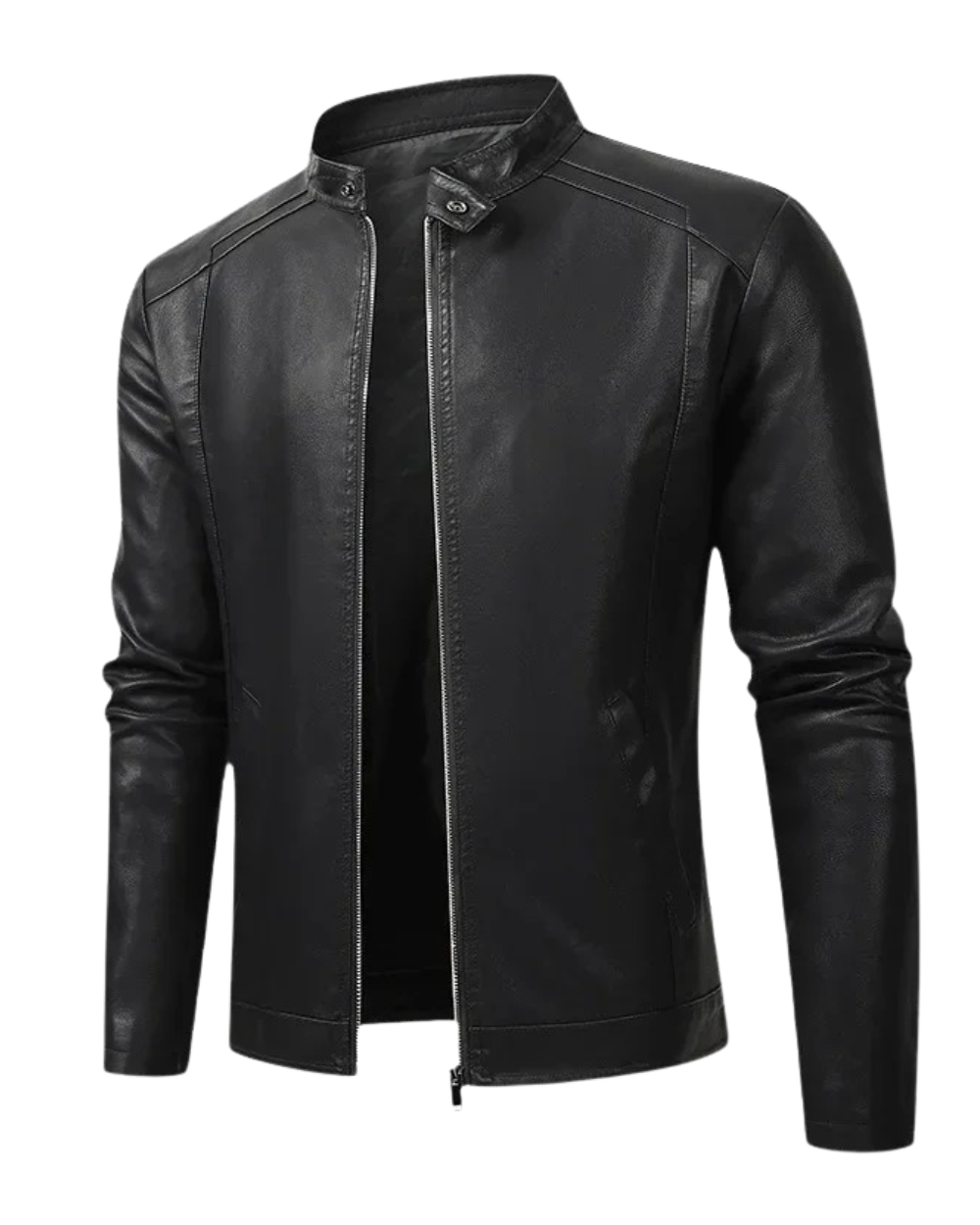 Cruz | Elegant Men's Biker Leather Jacket