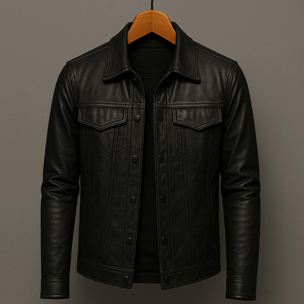 Micheal | Rider Leather Jacket with Rugged Charm