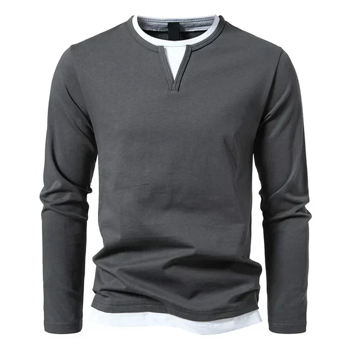 Louise | Long-Sleeve Shirt Made from High-Quality Combed Cotton