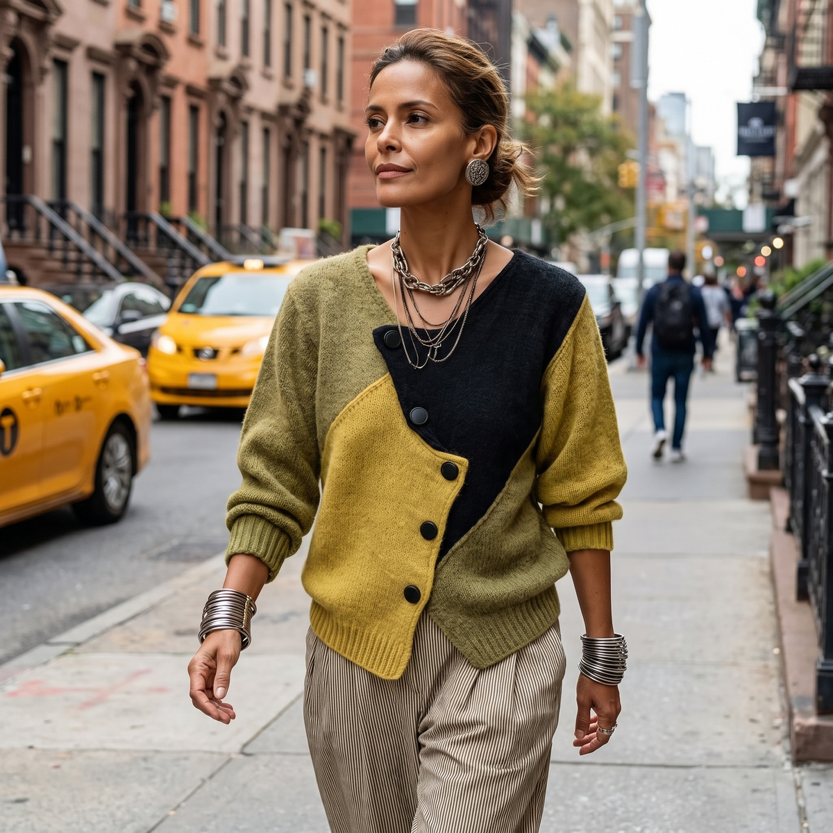 Weston | Color-Block Knit Sweater