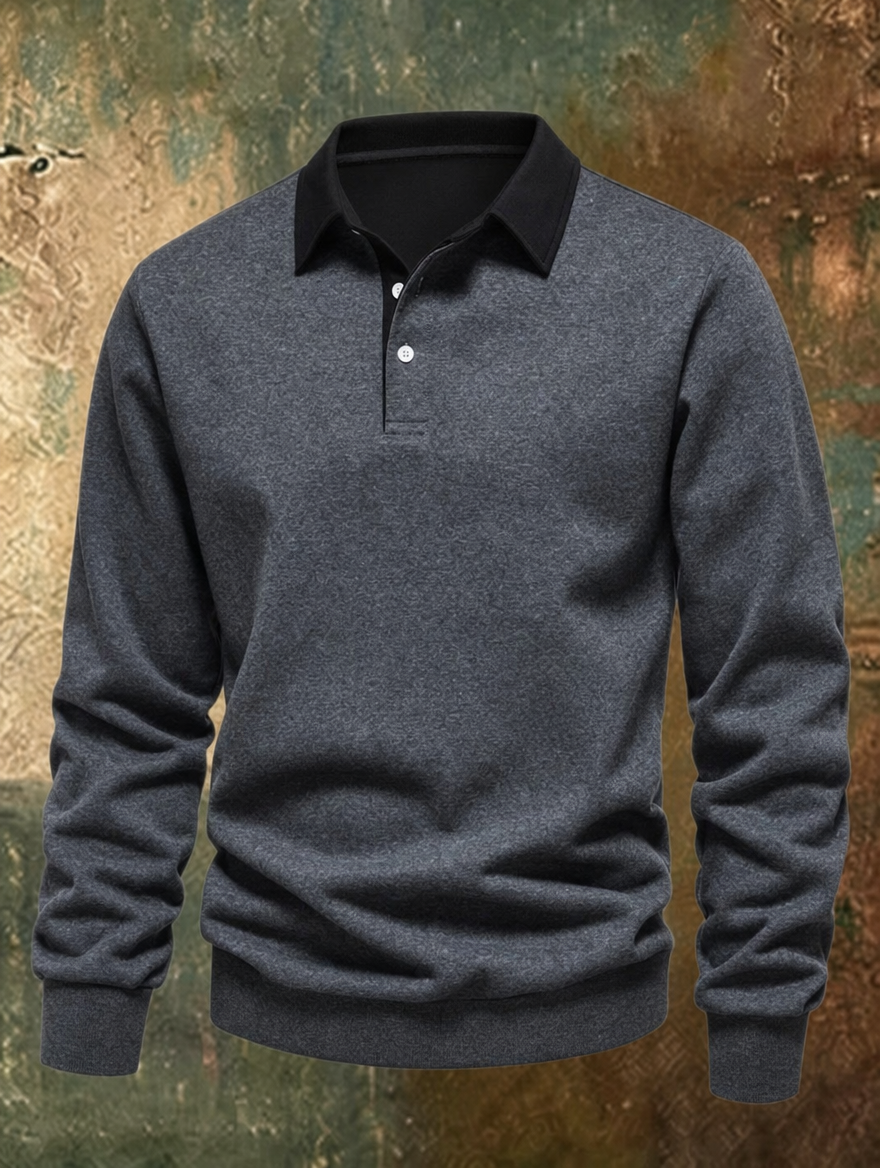 Everett | Polo Collar Sweater