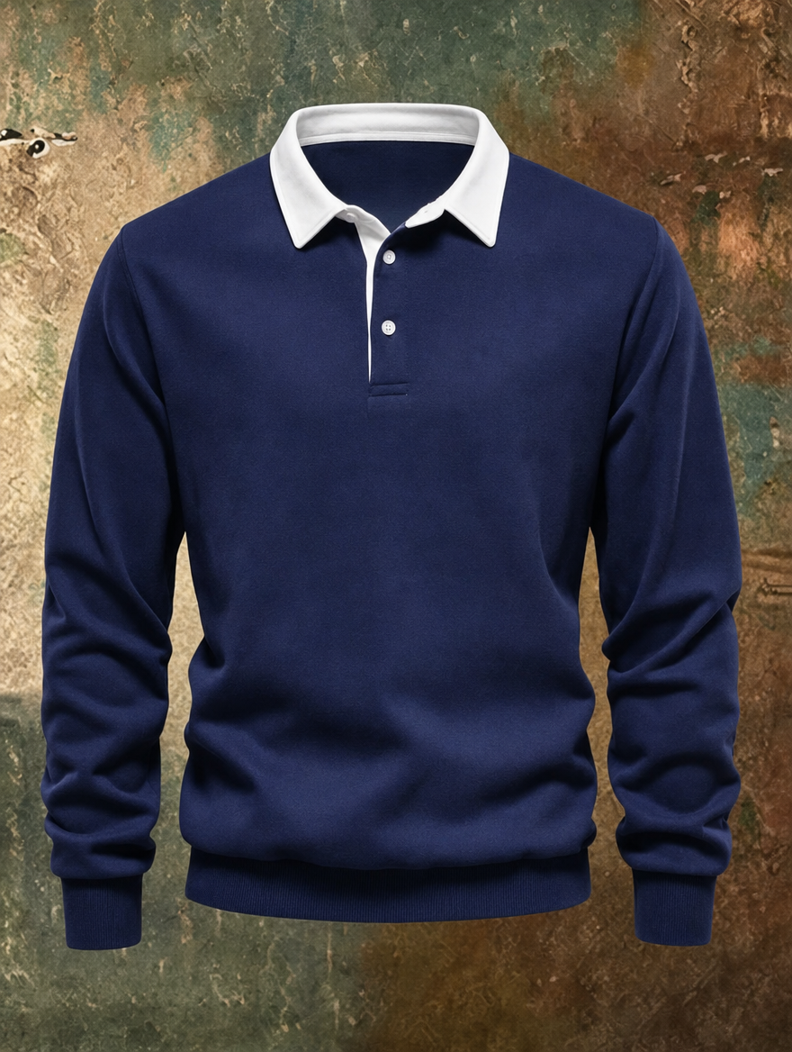 Everett | Polo Collar Sweater