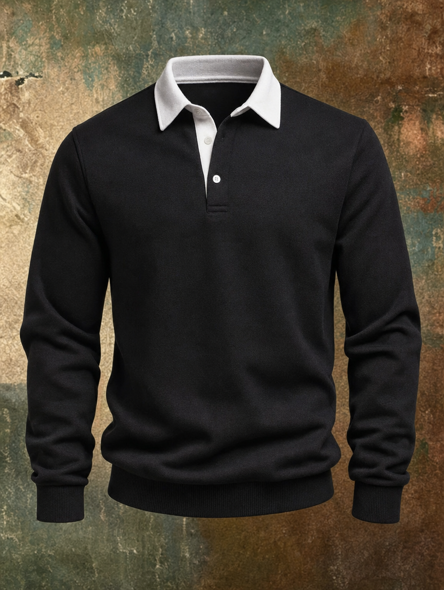 Everett | Polo Collar Sweater