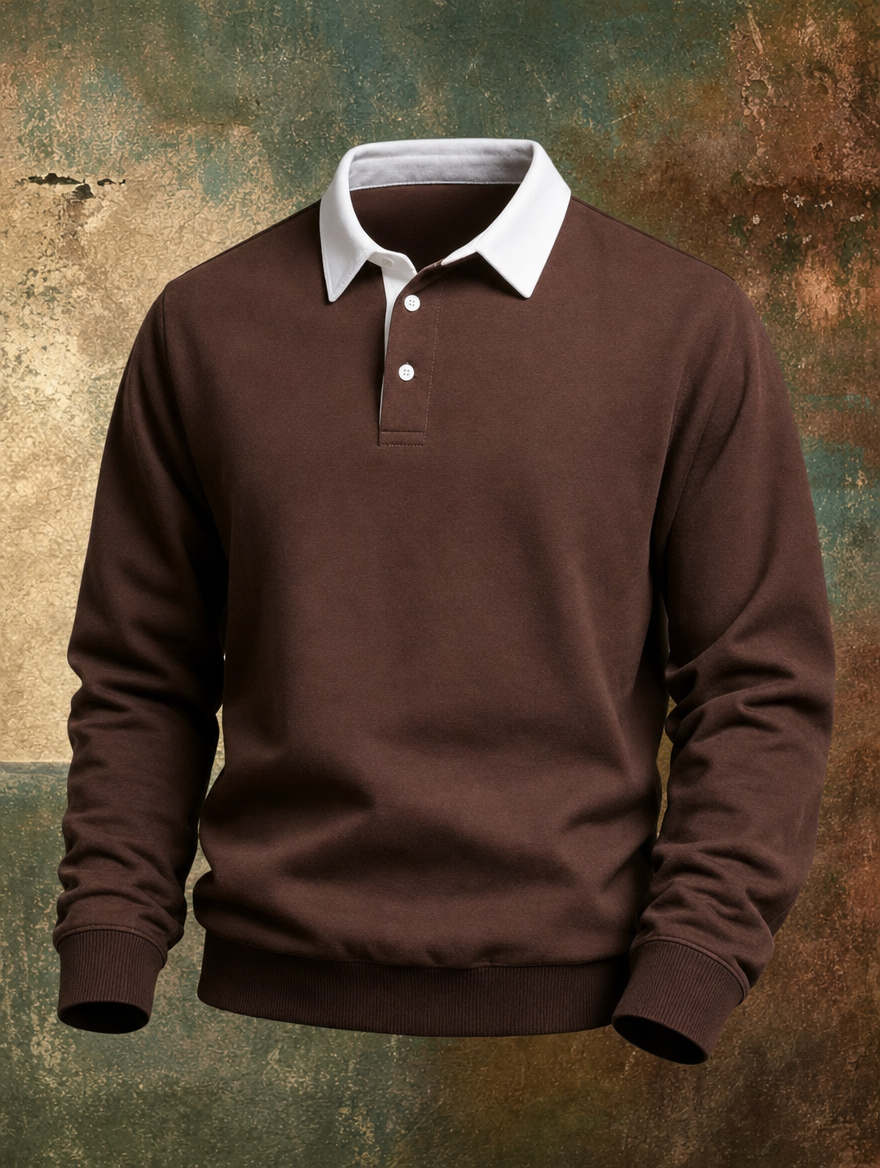 Everett | Polo Collar Sweater