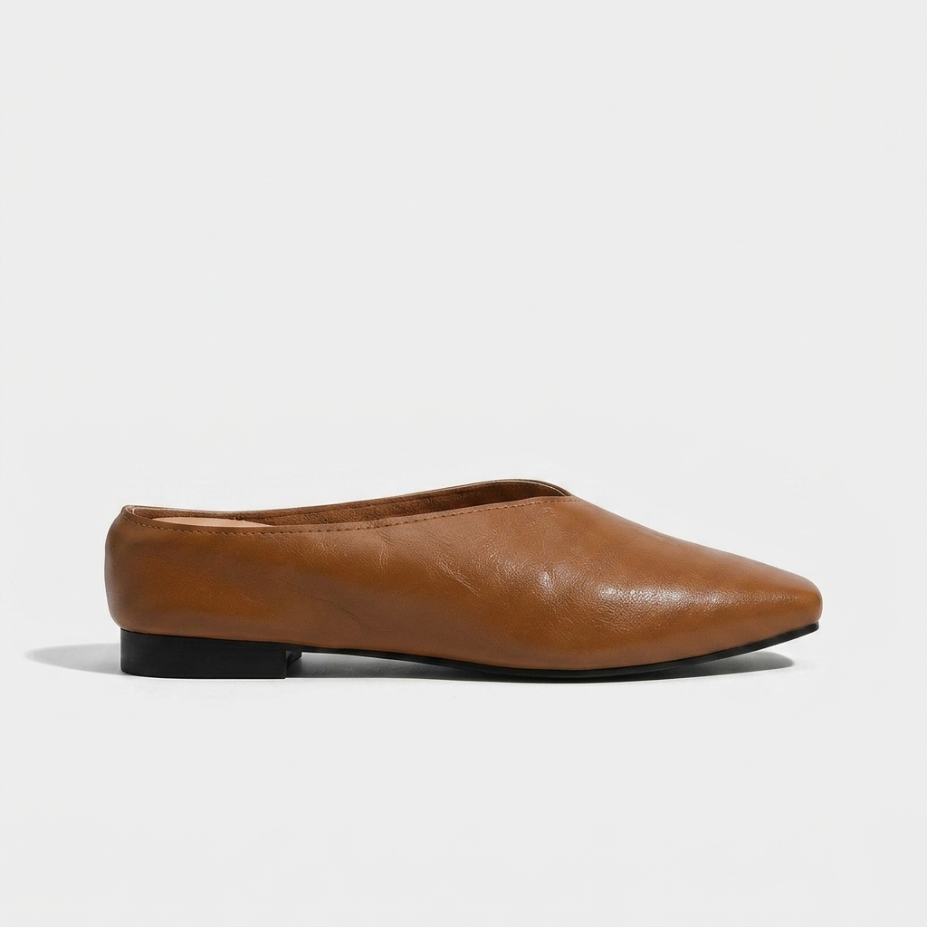 Nash | Elegant Orthopedic V-Cut Mule