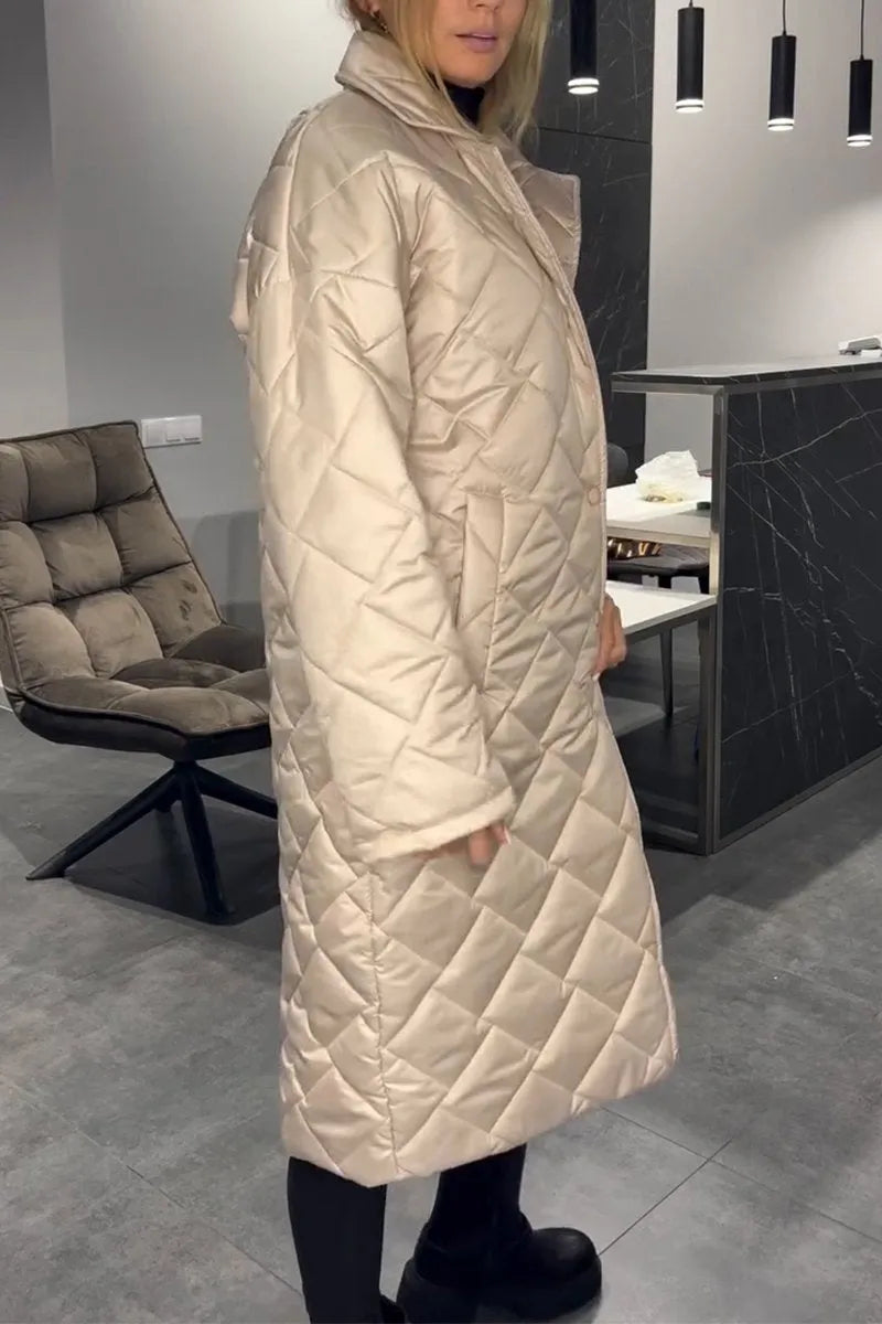 Kensington | Luxe Quilted Jacket With Leopard Lining