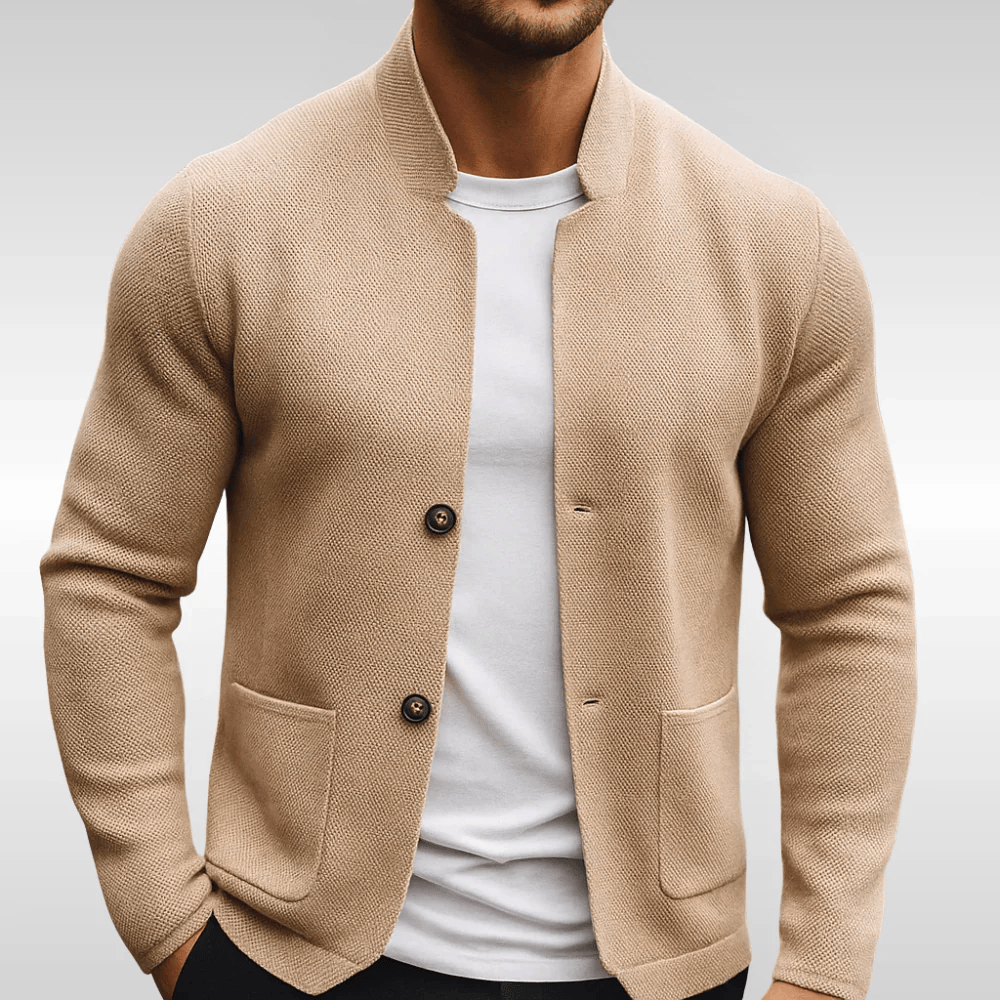 Fernando | Textured Knit Vest