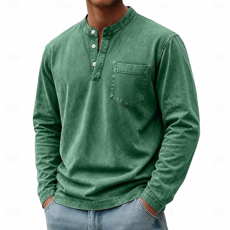 Stanley | Saltwater Long Sleeve Henley