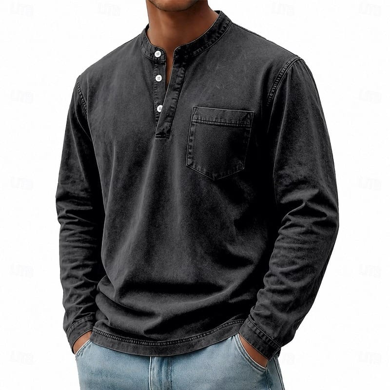 Stanley | Saltwater Long Sleeve Henley