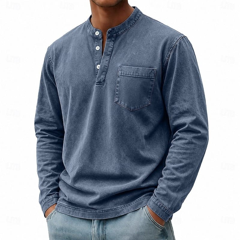 Stanley | Saltwater Long Sleeve Henley