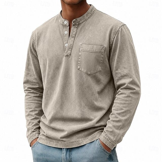 Stanley | Saltwater Long Sleeve Henley